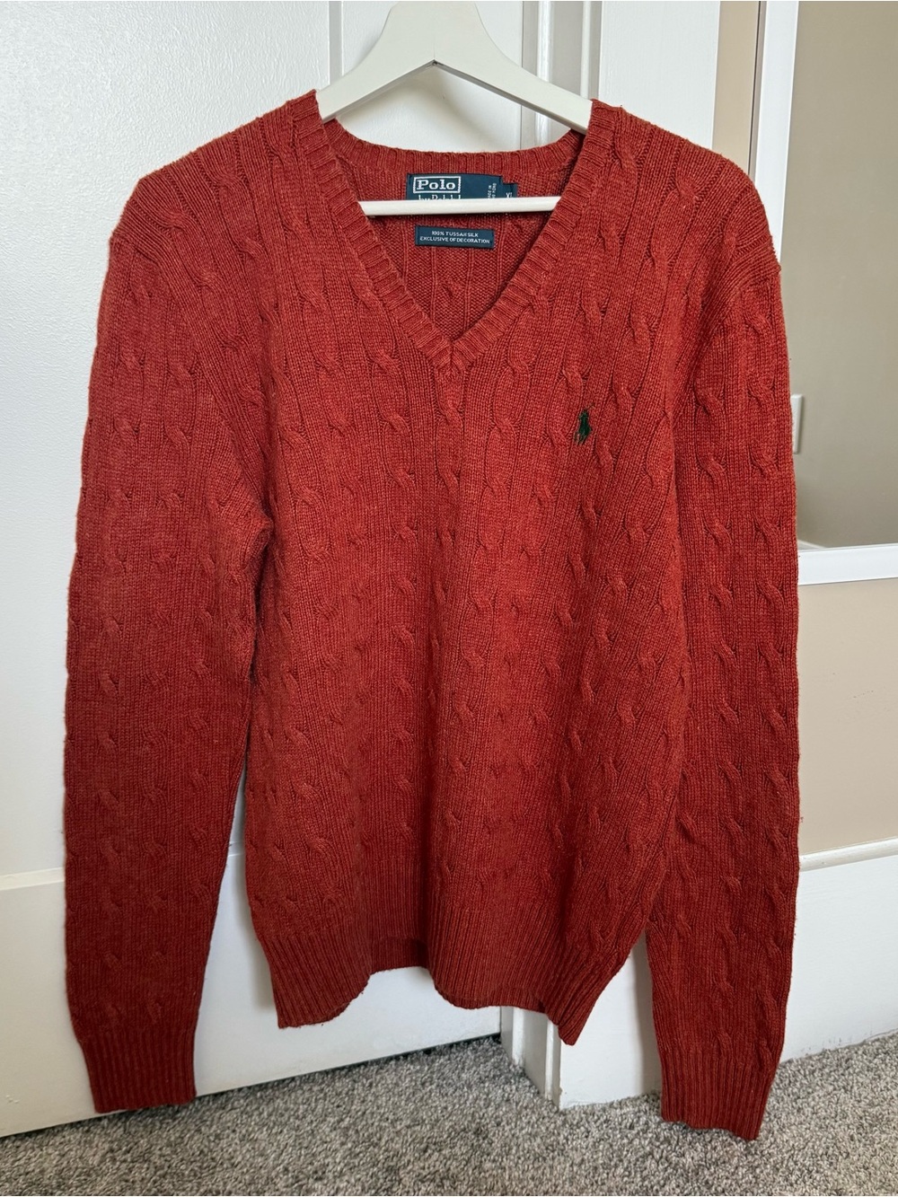 Ralph Lauren Polo Tussah Silk Sweater